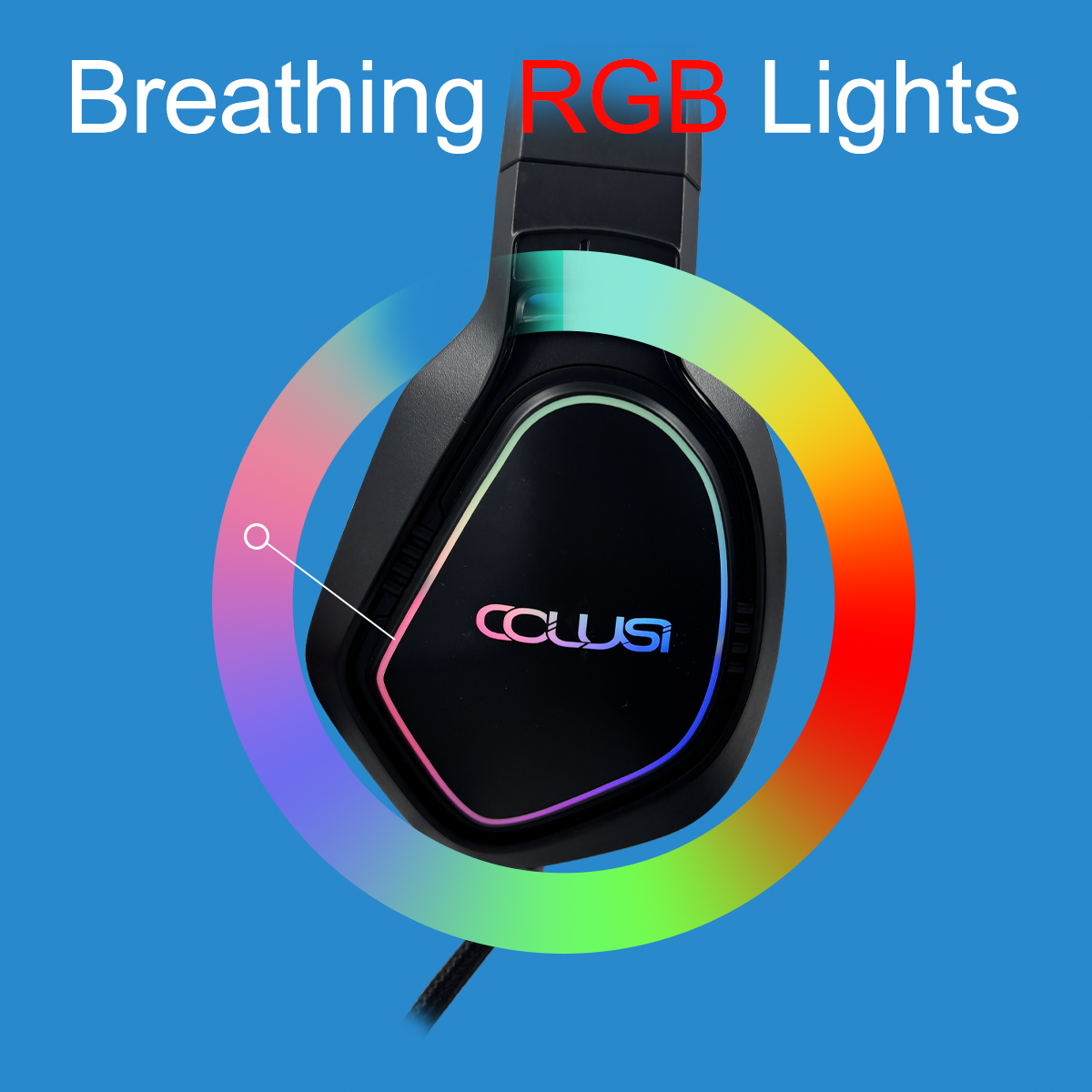 CLS300 Wired Gaming Headset | 40mm Drivers, 95% Noise-Canceling Mic, 3.5mm Universal