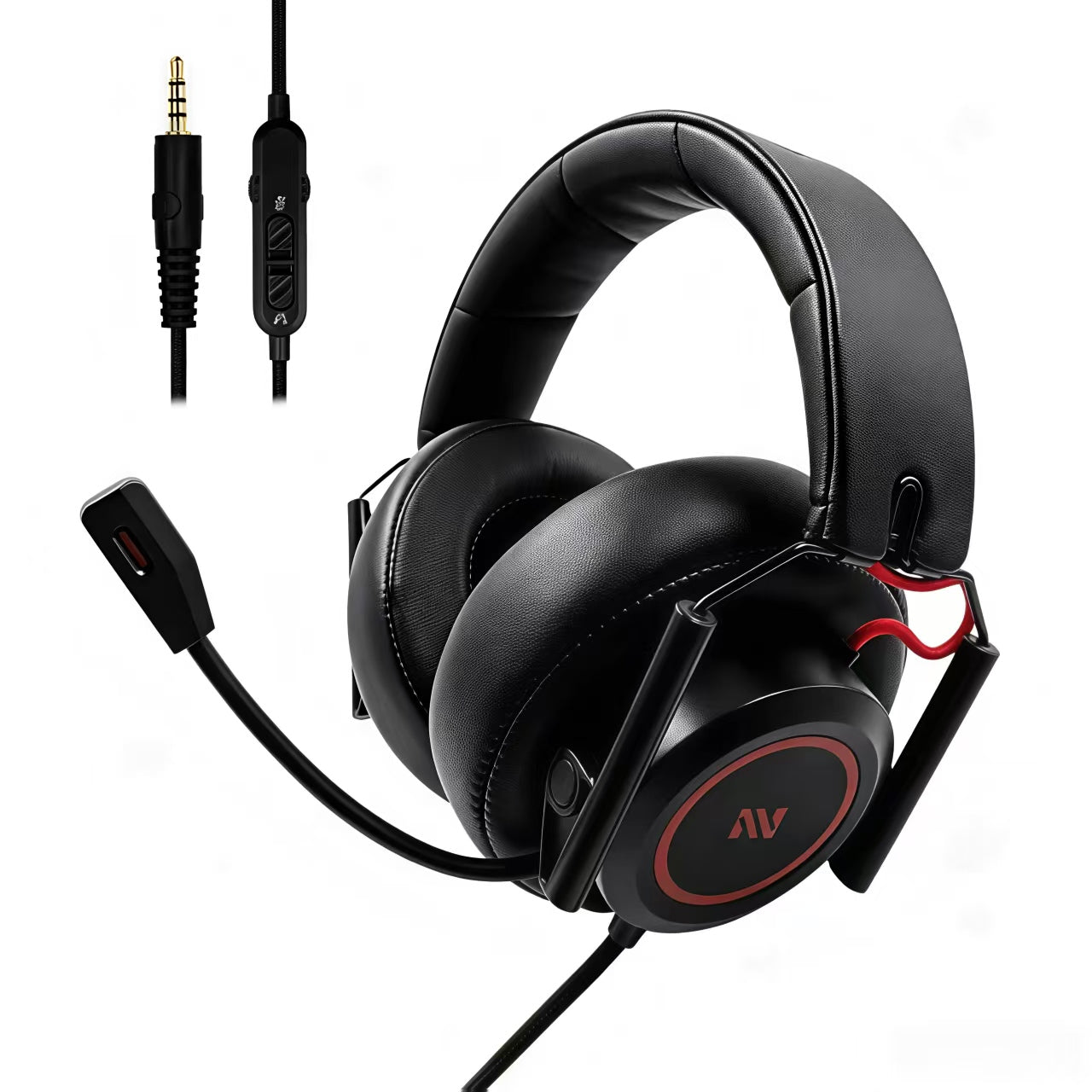 M21 Wired Gaming Headset – Noise-Canceling Mic, Stereo Surround Sound, PS5/PS4/Xbox/PC