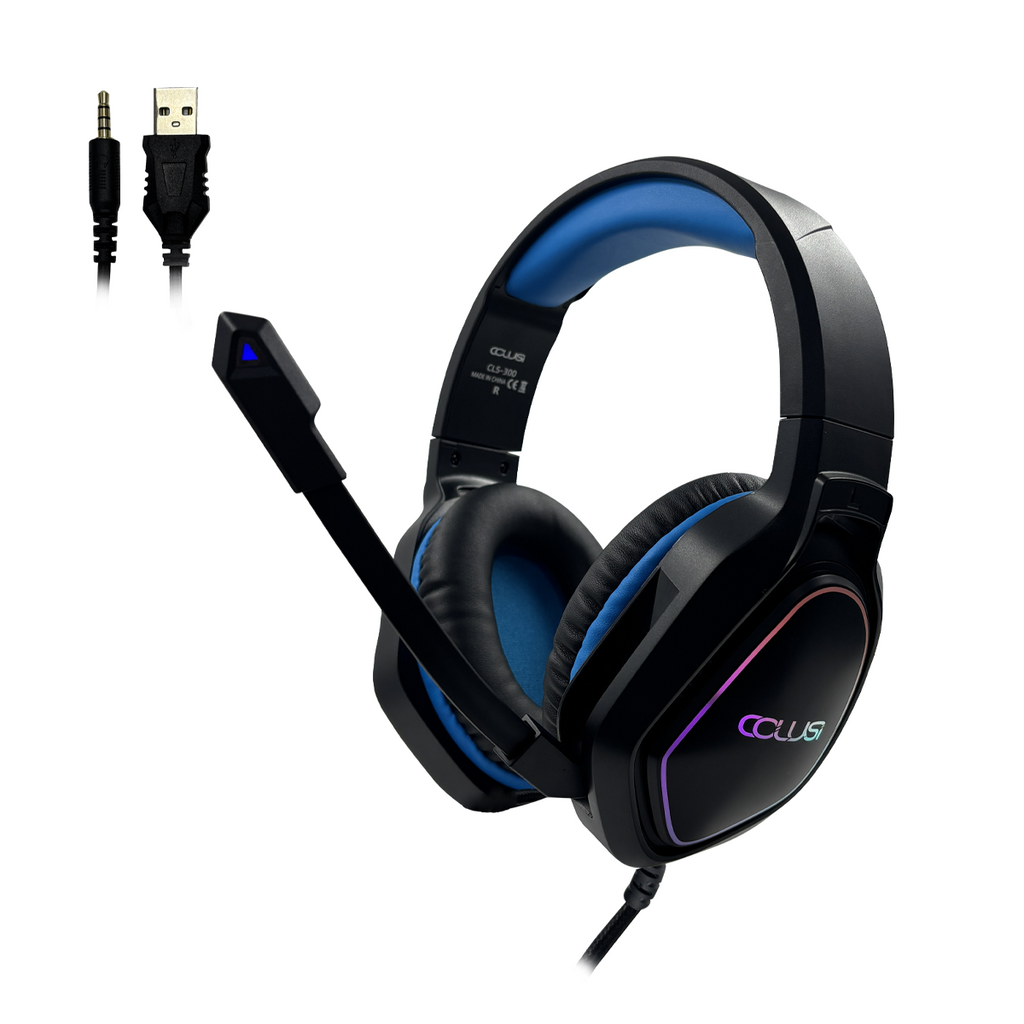 CLS300 Wired Gaming Headset | 40mm Drivers, 95% Noise-Canceling Mic, 3.5mm Universal