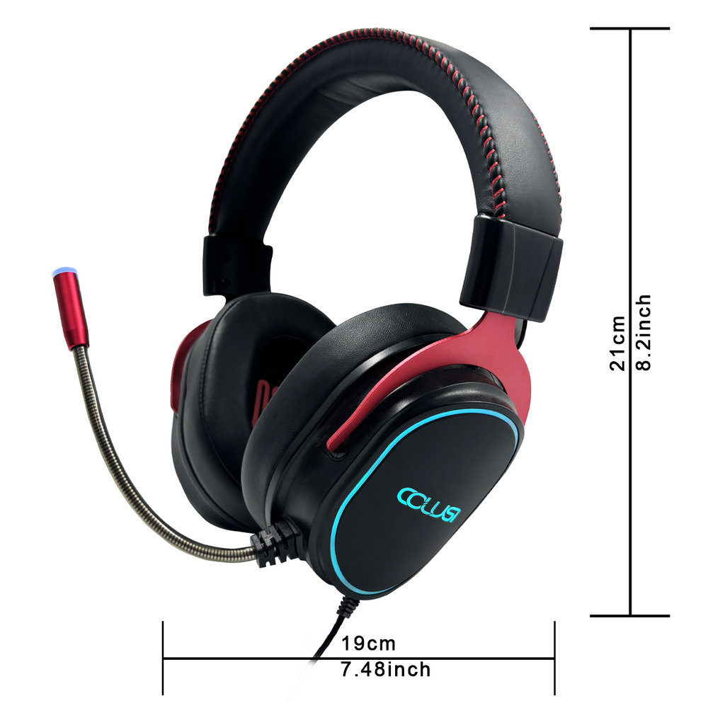 CLS900 Pro Gaming Headset | 7.1 Surround Sound, 50mm Drivers, Noise-Canceling Mic